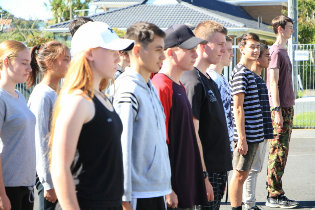 Group of young students NZSE