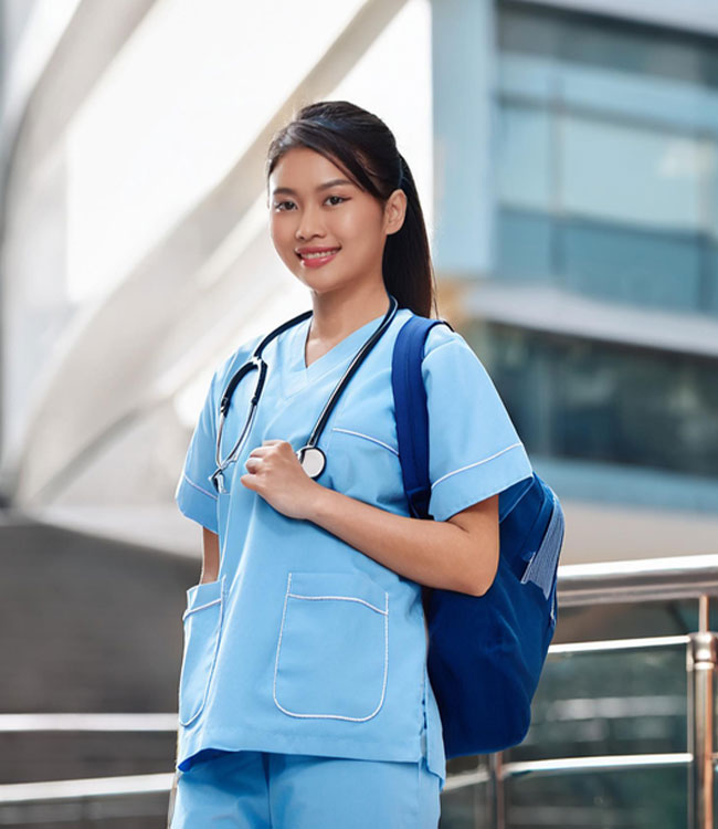 Young female nurse NZSE